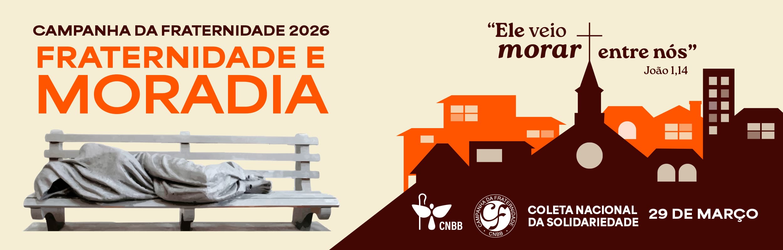 Campanha da Fraternidade 2026 - Fraternidade e Moradia