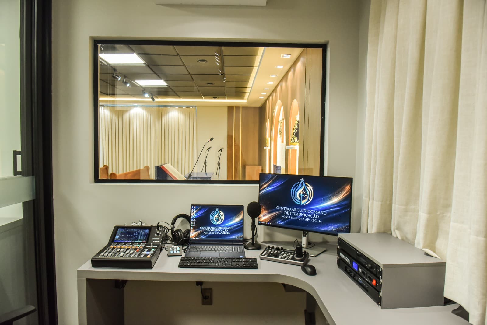 Centro Arquidiocesano de Comunicação é um marco para a comunidade católica de Cascavel