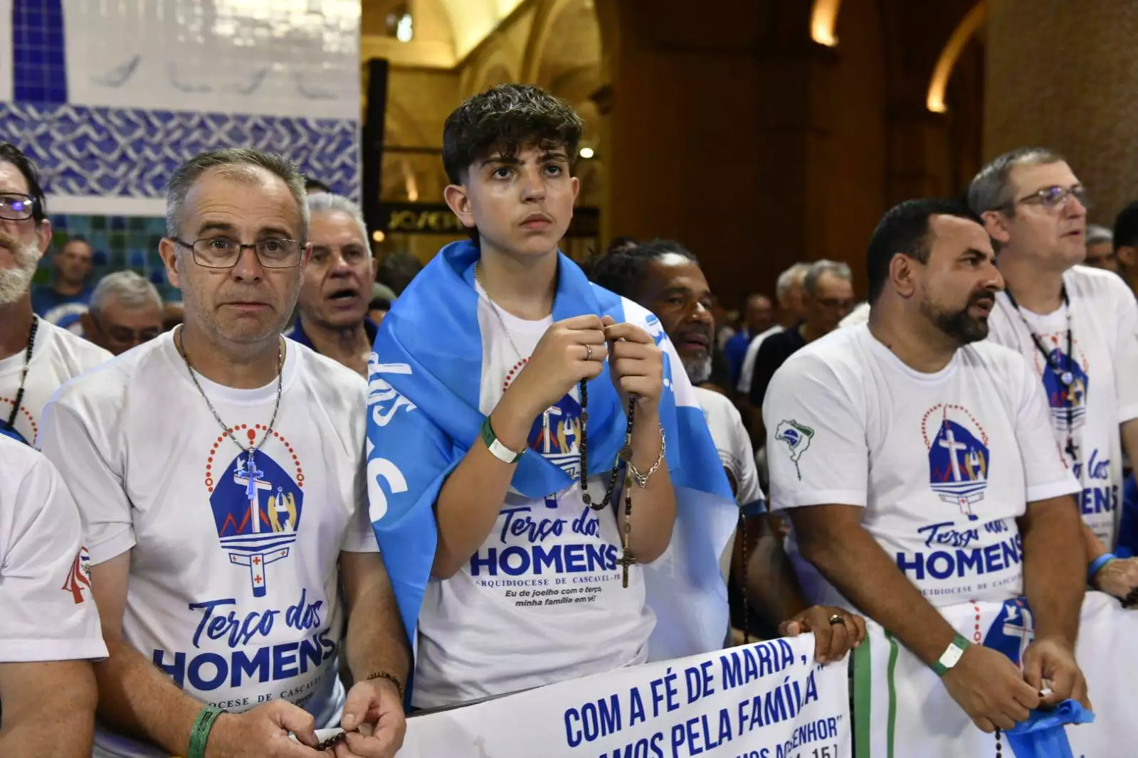 Corbélia institui por lei o Dia Municipal do Terço dos Homens e reforça corrente de fé no dia 8 de setembro