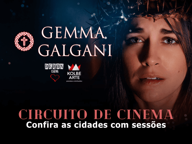 Filme “Santa Gemma Galgani” chega aos cinemas com circuito confirmado em várias cidades