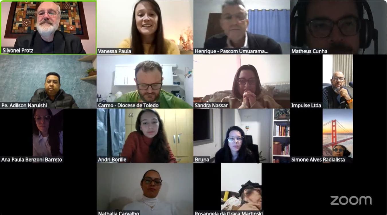 Na semana da comunicação, Pascom do Paraná realiza live com o jornalista da Rádio Vaticano, Silvonei José