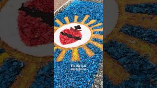 Tapete de Corpus Christi 2026 em Cascavel-PR #arquidiocesedecascavel